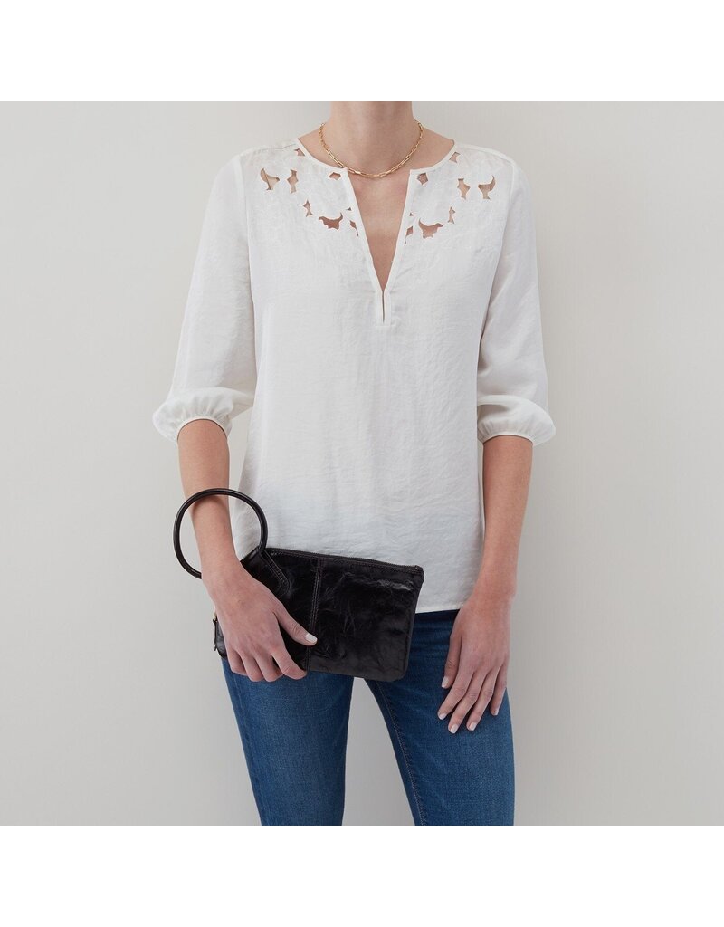 HOBO Sable Wristlet in Black