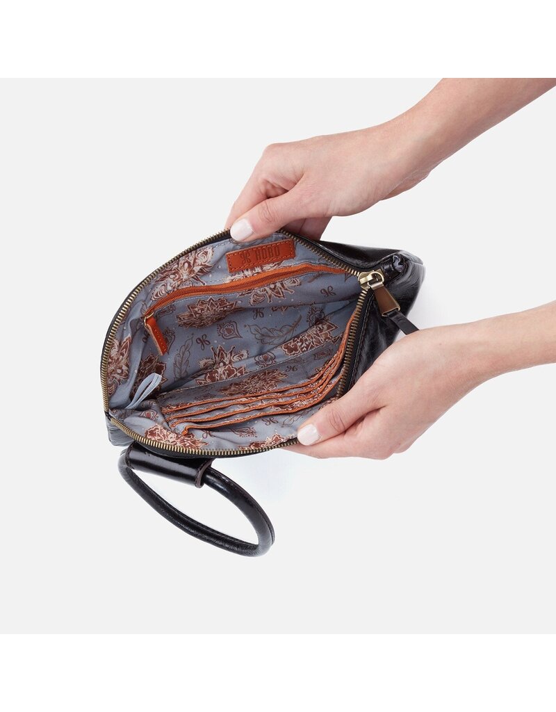 HOBO Sable Wristlet in Black