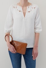 HOBO Sable Wristlet in Truffle