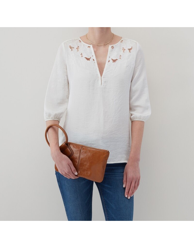 HOBO Sable Wristlet in Truffle