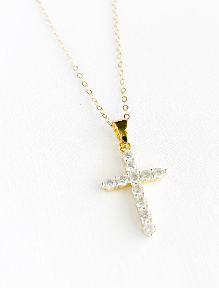 TRUE BY KRISTY Cross Necklace