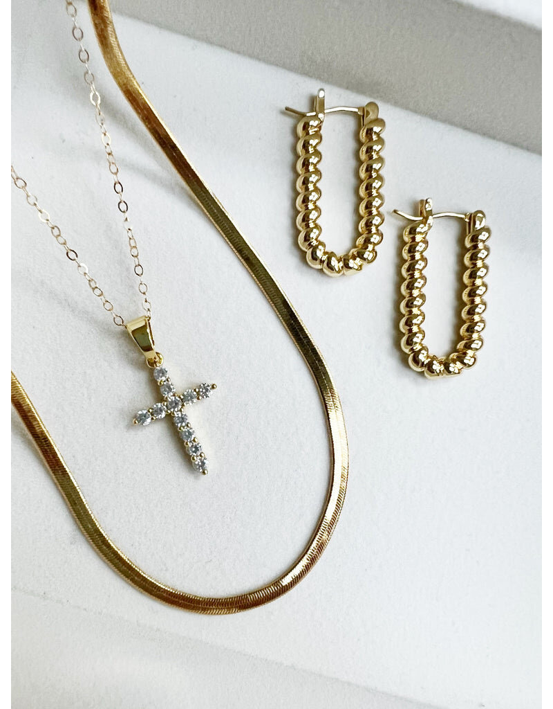 TRUE BY KRISTY Cross Necklace