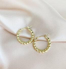 TRUE BY KRISTY Daybreak Hoop Earrings