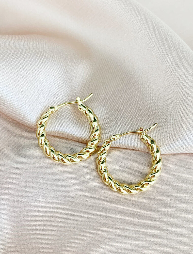TRUE BY KRISTY Daybreak Hoop Earrings