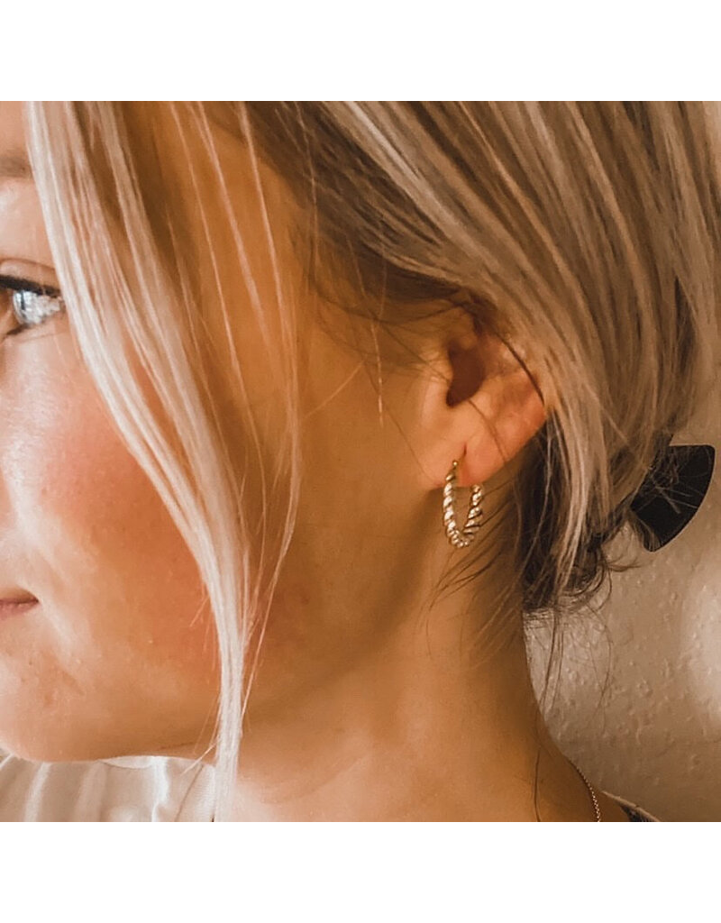 TRUE BY KRISTY Daybreak Hoop Earrings