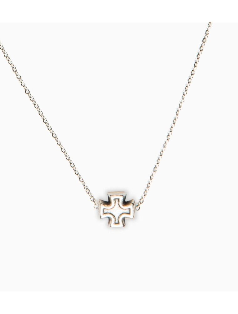 MY SAINT MY HERO Faith Petite Necklace - Silver