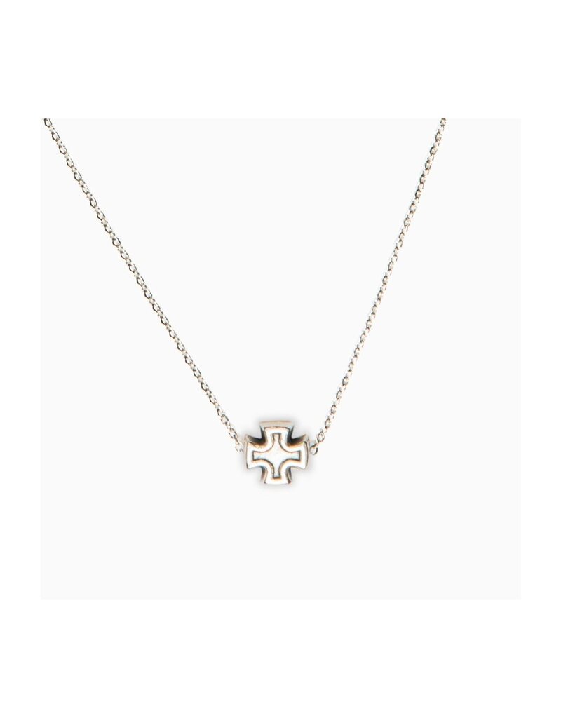MY SAINT MY HERO Faith Petite Necklace - Silver