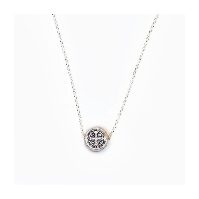 Benedictine Petite Necklace - Silver