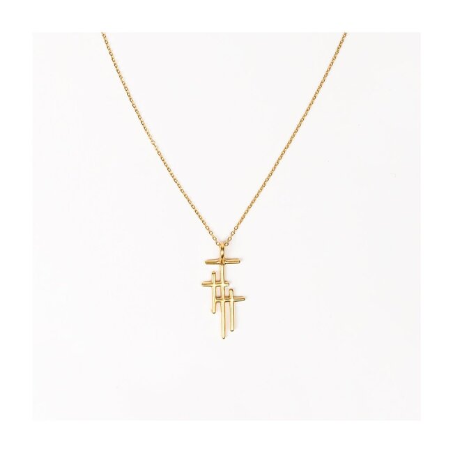 Faithful Light Necklace - Gold