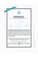 MY SAINT MY HERO Renewal Consecration Necklace - Silver