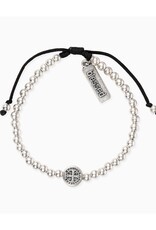 MY SAINT MY HERO Mantra of Love Bracelet - Silver