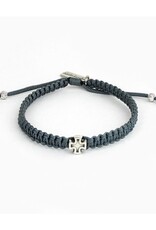 MY SAINT MY HERO Wonderfully Made Bracelet - Slate/Silver