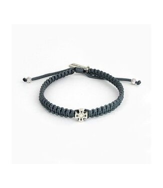 MY SAINT MY HERO Wonderfully Made Bracelet - Slate/Silver