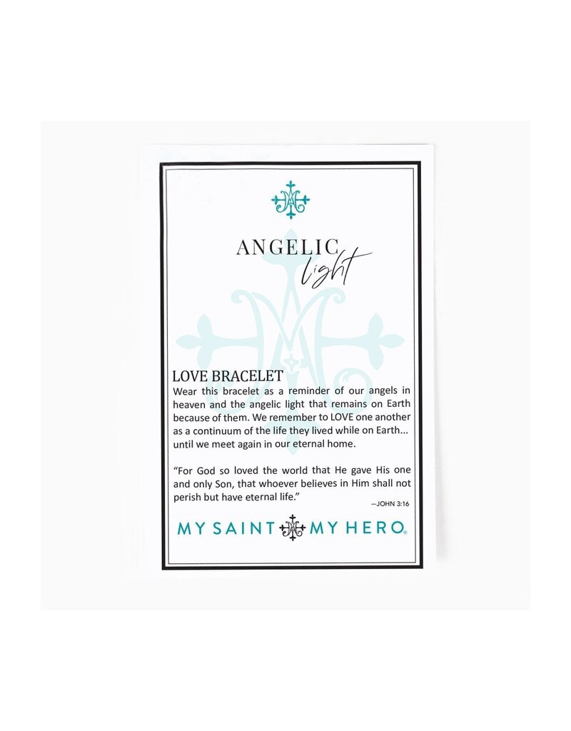 MY SAINT MY HERO Angelic Light Bracelet - Gold/Paradise Shine