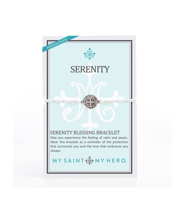 Serenity Blessing Bracelet - Metallic Silver/Silver