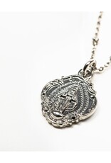 MY SAINT MY HERO Miraculous Mary Petite Necklace - Silver