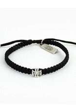 MY SAINT MY HERO Wonderfully Made Bracelet - Black/Silver