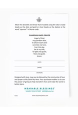 MY SAINT MY HERO Sponsor Morse Code Bracelet - Gold/Clear Crystal MY SAINT MY HERO Sponsor Morse Code Bracelet - Gold/Clear Crystal