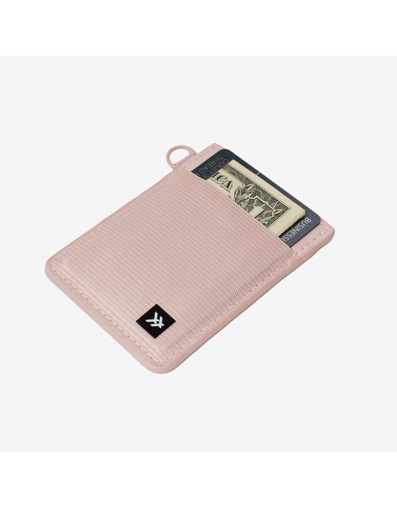 THREAD WALLETS Vertical Wallet in Rose Dust