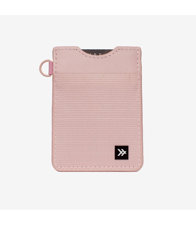 Vertical Wallet in Rose Dust