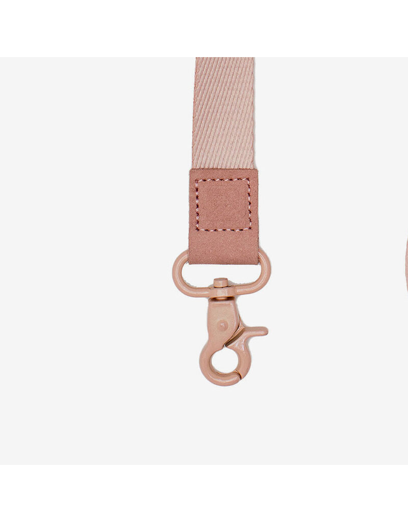 THREAD WALLETS Wrist Lanyard in Rose Dust