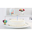 Pinstripes Round Server