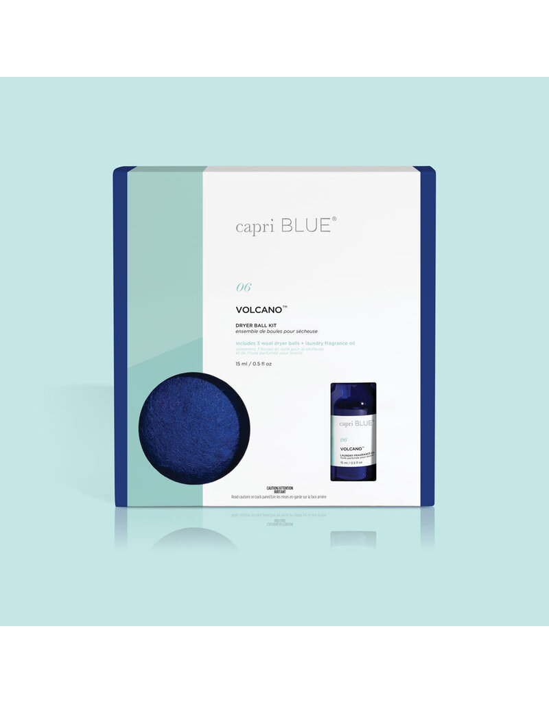 CAPRI BLUE Volcano Dryer Ball Kit
