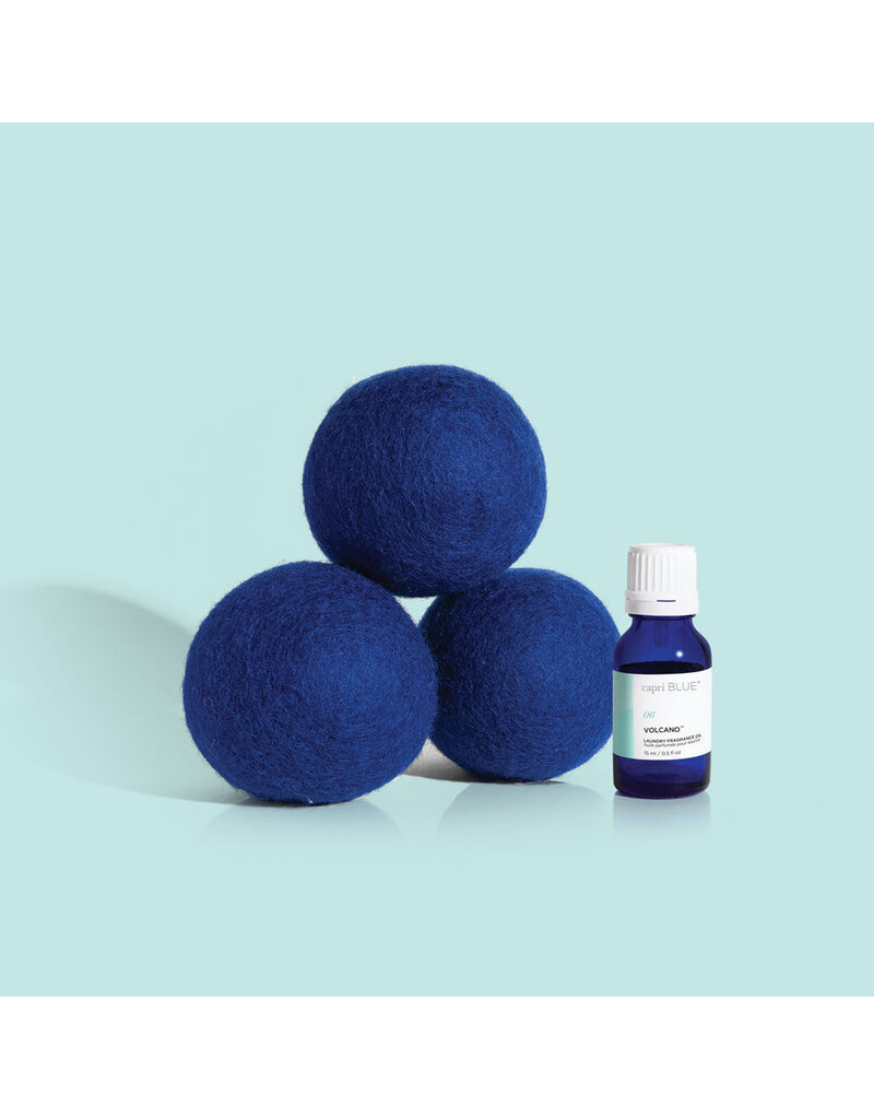 CAPRI BLUE Volcano Dryer Ball Kit