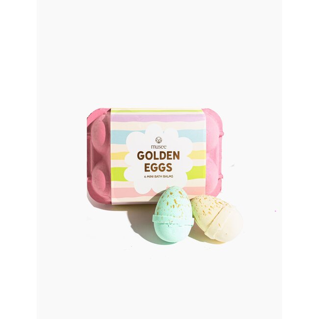 Pink Golden Eggs Bath Balms