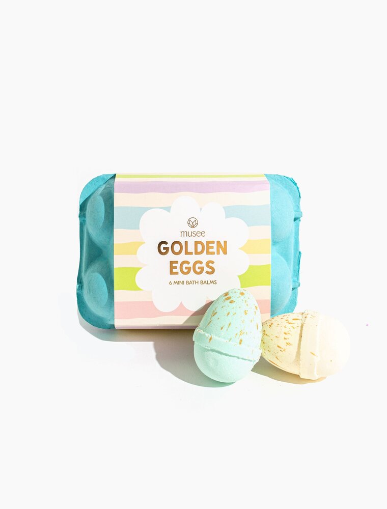 Blue Golden Eggs Bath Balms