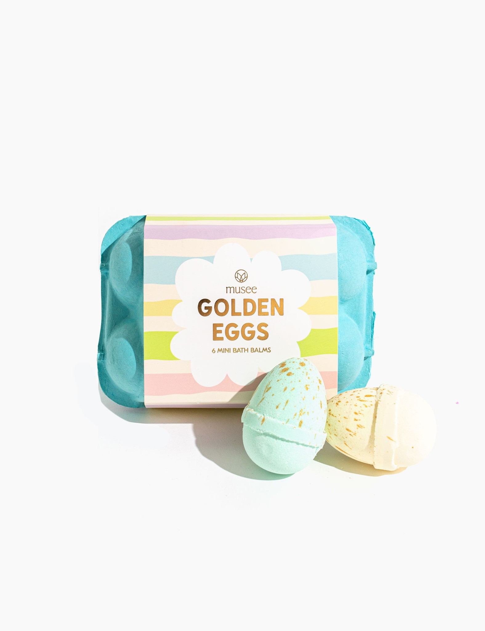 Blue Golden Eggs Bath Balms