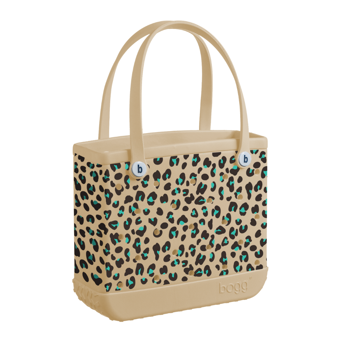 Bogg Bag *Special Edition* Baby Bogg Bag in Turquoise Leopard