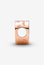 PANDORA Pavé & Heart Anniversary Charm
