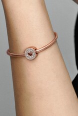 PANDORA Pavé & Heart Anniversary Charm