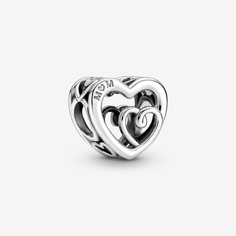 PANDORA Entwined Infinite Hearts Charm