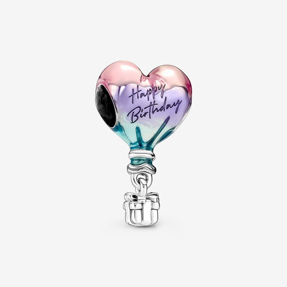 PANDORA Happy Birthday Hot Air Balloon Charm