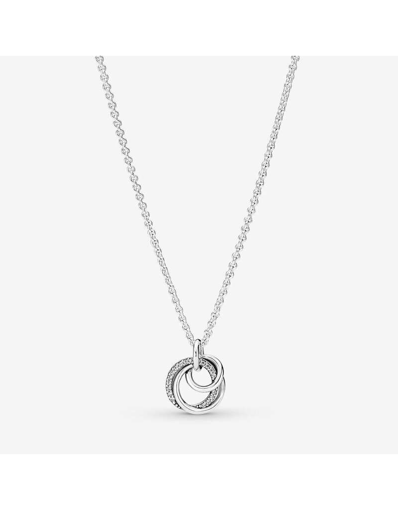PANDORA Family Always Encircled Pendant Necklace