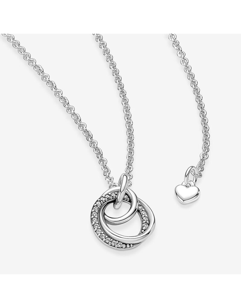 PANDORA Family Always Encircled Pendant Necklace