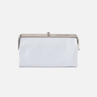 HOBO Lauren Clutch Wallet in Optic White