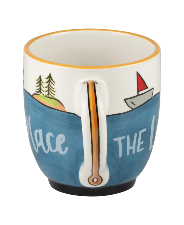 "The Lake is My Happy Place" Mug