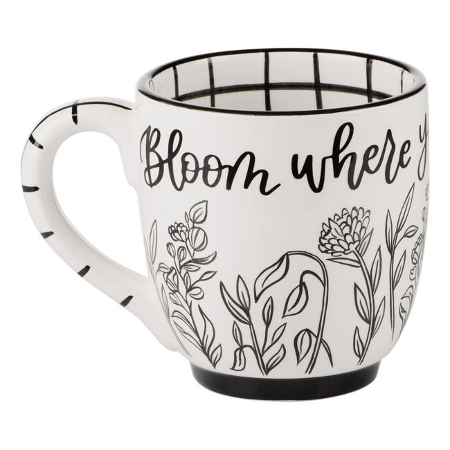 "Bloom Where You Are Planted" Mug