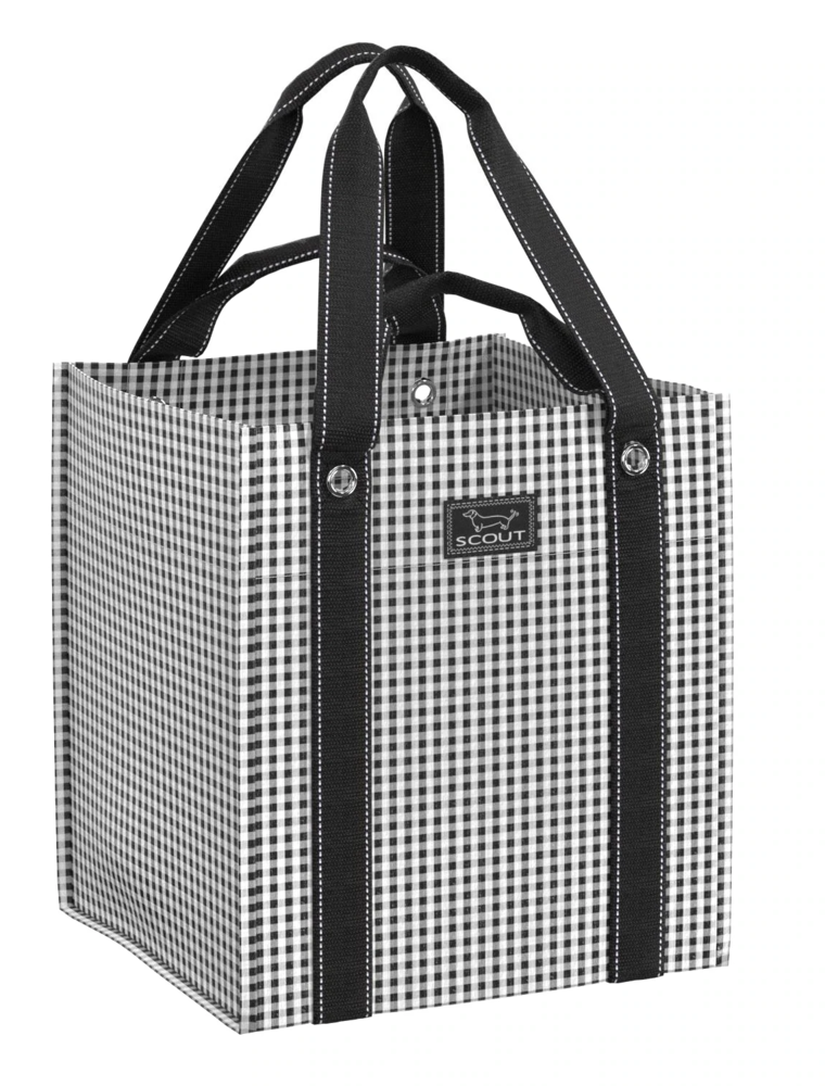 SCOUT Bagette Market Tote in David Checkham