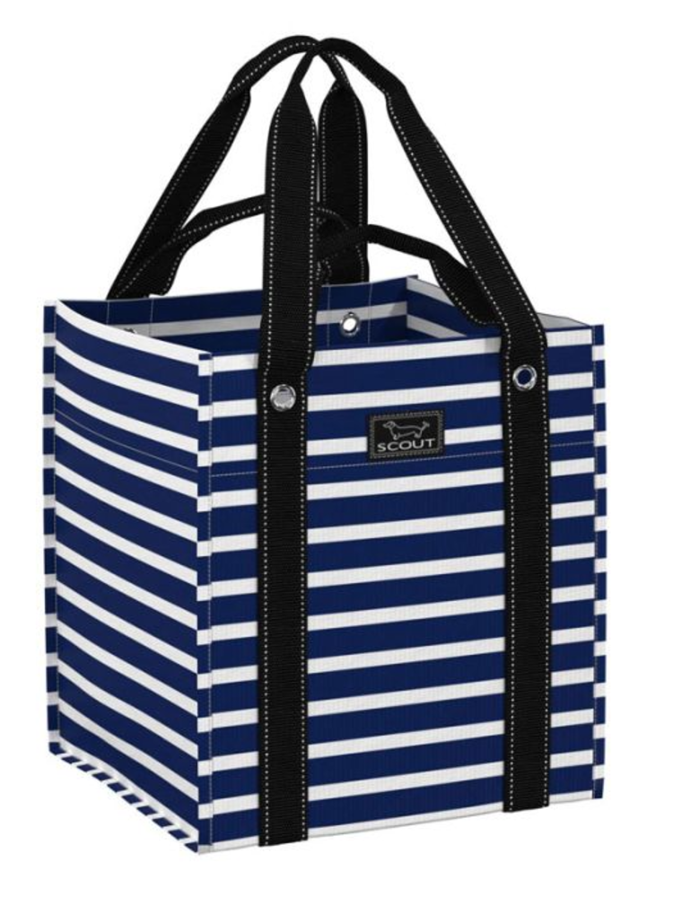 SCOUT Bagette Market Tote in Nantucket Navy