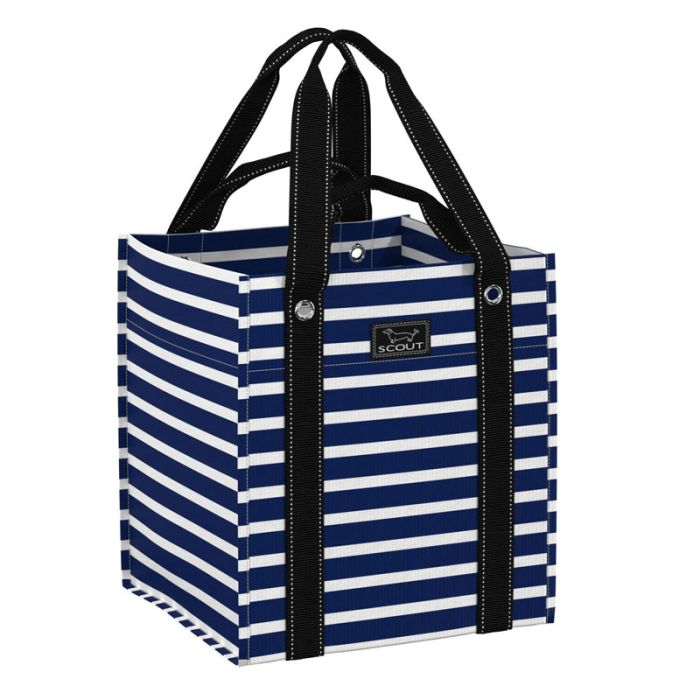 SCOUT Bagette Market Tote in Nantucket Navy