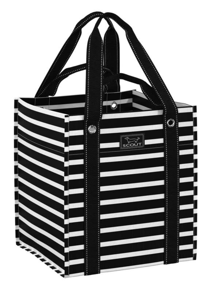 SCOUT Bagette Market Tote in Fleetwood Black