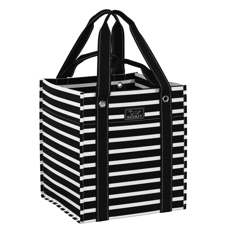 SCOUT Bagette Market Tote in Fleetwood Black
