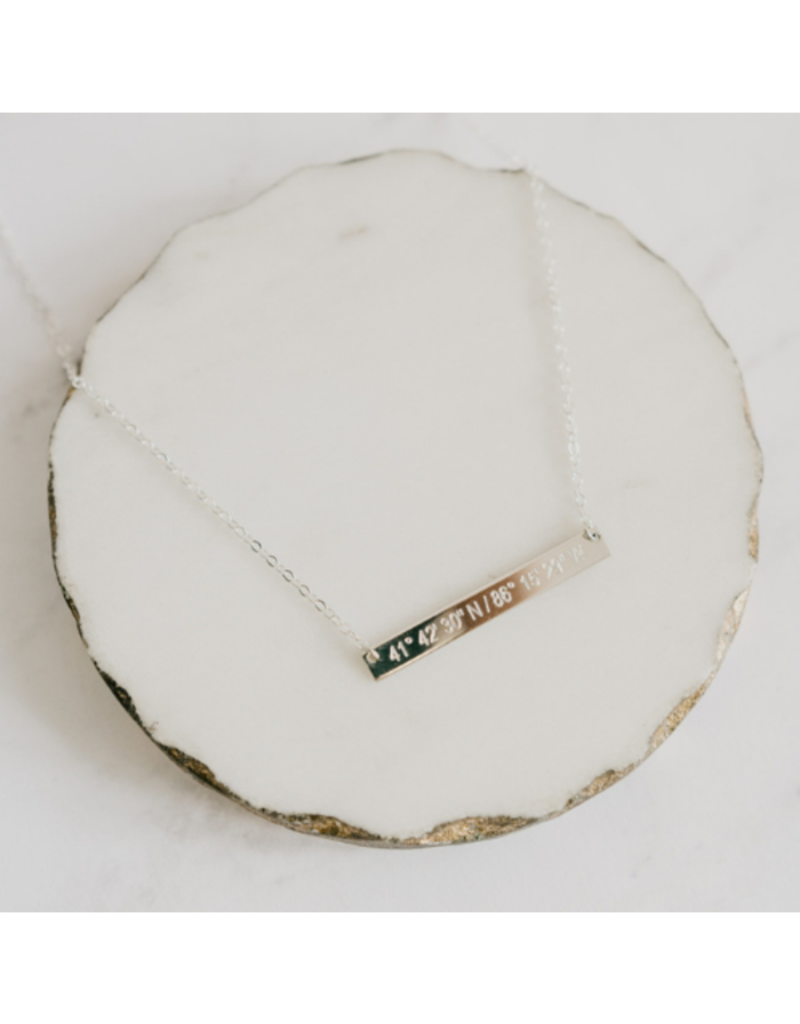 LAT & LO The Home Bar Necklace - Boyertown