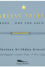 Fearless Thirteen Birthday Milestone Bracelet