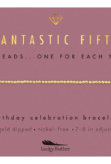 Fantastic Fifty Birthday Milestone Bracelet