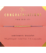 Congratulations Milestone Bracelet